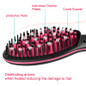 Ceramic Hair Brush Straightener