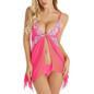Women Sexy Lingerie Underwear Erotic Dress See-through Lace Pajamas Sleepwear Nightdress + Thong Sexy Costumes Sex Dress