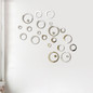 26pcs 3D Mirror Wall Sticker Round Mirror DIY TV Background Bathroom Stickers Wall Decor bedroom Bathroom Home Decoration mirror