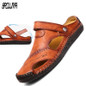 Genuine Leather Men's Sandals Summer Soft Shoes
