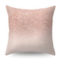 Rose Gold Square Cushion Cover Geometric Dreamlike Pillow Case Polyester Throw Pillow Cover For Home Decor 45x45cm