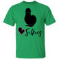 Silkie Chickens Shirt- Silkies -Love Silkies Chicken T-shirt Black