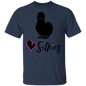 Silkie Chickens Shirt- Silkies -Love Silkies Chicken T-shirt Black