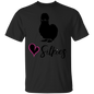 Silkie Chickens Shirt- Silkies -Love Silkies Chicken T-shirt Black