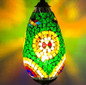 Turkish Style Mosaic Oval Tower Lamps