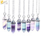Fluorite Necklaces Crystal Pendants Natural Gem Stone