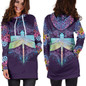 Dragonfly Mandala Hoodie Dress