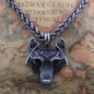 Viking God Fenrir the Wolf Pendant