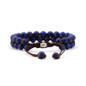 Earth Spirit Braided Woven Natural Stone Bracelet