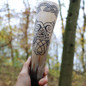 Huginn and Muninn Drinking Horn
