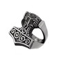 Sterling Silver Mjolnir Ring