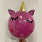 18inch Unicorn Balloon Sticker Transparent Balloons Unicorn Birthday Party Decoration Baby Shower Supplies Baloons Balons