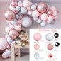 169pcs Macaron Balloons Garland Arch Rose Gold Confetti Wedding Birthday Baloon Party Decor Baby Shower Supplies