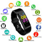 Smart Watch Men Women Heart Rate Monitor Blood Pressure Fitness Tracker