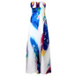 Vogue sexy Women NEW Vintage Sleeveless Floral Long Maxi Dresses Party Dress