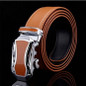 New 2016 Men's Genuine Leather Belt Designer High Quality Mens Belts Luxury Belt Brown Color Fashion Belts