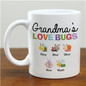 Personalized Grandma's Love Bugs Mug