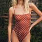 Sexy Reversible Bandeau One-Piece Bodysuit Monokini