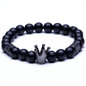 Lava Stone Beads Bracelet