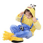 Childrens onesie pajamas for kids - animals hooded pajama set