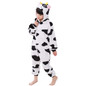Childrens onesie pajamas for kids - animals hooded pajama set