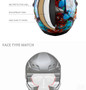 Motorcycle Helmet Graphics ABS