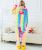 Adult Unicorn Unisex Animal Cosplay Costume Onesie Pajamas