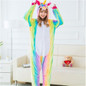 Adult Unicorn Unisex Animal Cosplay Costume Onesie Pajamas