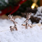 Santa's Reindeers Stud Earrings