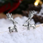 Santa's Reindeers Stud Earrings