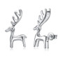 Santa's Reindeers Stud Earrings