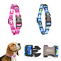Personalized Nylon Customized Pet Id Tag Collar