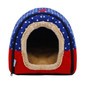 Foldable Soft Warm Sponge Cave Cute Puppy Beds