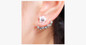 Flower Crystal Stud Earrings
