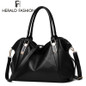 Herald Fashion Designer Women Handbag Female PU Leather Bags Handbags Ladies Portable Shoulder Bag Office Ladies Hobos Bag Totes