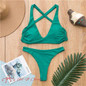 Bikini Swimwear Women Swimsuit Front Knot Bathing Suit Push Up Bikini Set 2019 Sexy Beach Wear Biquini