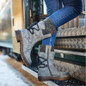 Mid-Calf Boots Flock Winter Ladies Fashion Snow Boots Shoes