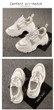 Women Chunky Sneakers Vulcanize Shoes Platform Thick Sole Running