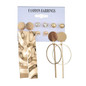 Tassel Acrylic Geometric Drop Earring