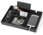 Lifomenz Co Mens Valet Tray with Charging Station Nightstand Dresser Organizer,Mens Catchall Tray for Keys Phone Wallet Coin Jewelry Sunglasses Watch