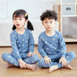 Cartoon Kids Pajamas Sets Cotton Boys Sleepwear Suit Winter Child Girls Pajamas Long Sleeve Tops+Pants 2pcs Children Clothing