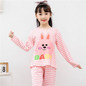 Baby Kids Pajamas Sets Cotton Boys Sleepwear Suit Autumn Girls Long Sleeve Pijamas Tops+Pants 2pcs Children Clothing R55