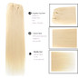 Remy Hair 120G #60 Blonde 16inch-22inch Natural Straight Clip In Human Hair Extensions