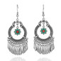 Vintage Ethnic Tassel Hanging Dangle Drop Earrings