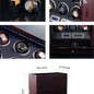 Ultra-Quiet Watch Winder Storage Box for 9 Automatic Watches