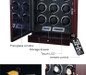 Ultra-Quiet Watch Winder Storage Box for 9 Automatic Watches