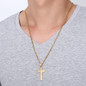 Men's Simple Cross Pendant Chain