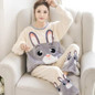 2020 Autumn Winter Warm Flannel Women Pyjamas Sets Thick Coral Velvet Long Sleeve Cartoon Sleepwear Thin Flannel Pajamas Set