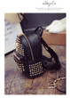 Rivets Skull Backpack