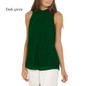 Casual Women Casual Chiffon Blouse Sleeveless Shirt T-shirt Summer Blouse Tops